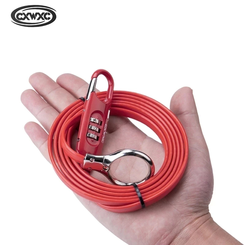 Cable Lock Flexible - Przenośna blokada rowerowa o długości 1,8