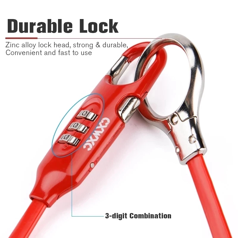 Przenośna blokada rowerowa o d – Cable Lock Flexible recenzja i cena