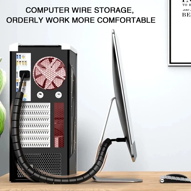 2M/1M Czarny ochraniacz przewo – Cable Lock Flexible recenzja i cena