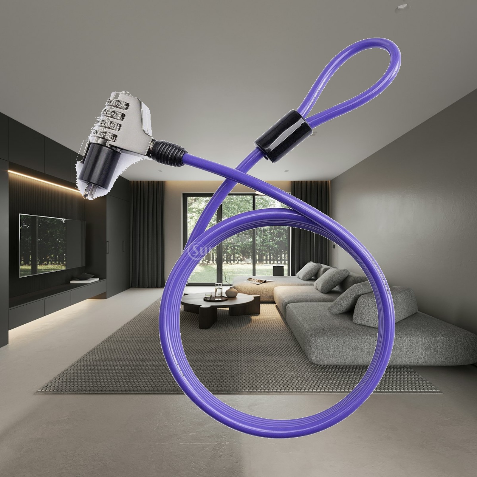 Bezkluczykowy zamek klinowy z  – Cable Lock Flexible recenzja i cena
